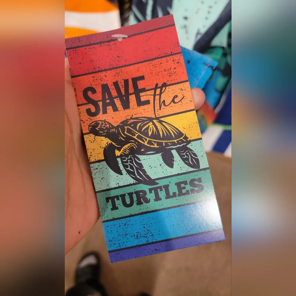 Summer Deal🏷 Cotton Colorful Turtle Beach Towel Or Decor